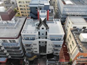 大阪府池田市　6階建マンション　大規模修繕工事