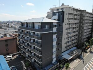 大阪府大阪市　7階建マンション　大規模修繕工事